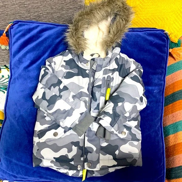 Cat Jack Jackets Coats Cat Jack Winter Toddler Camo Coat